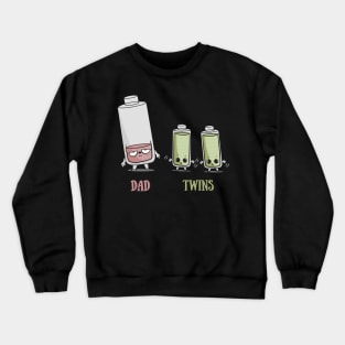 Dad vs Twins Crewneck Sweatshirt